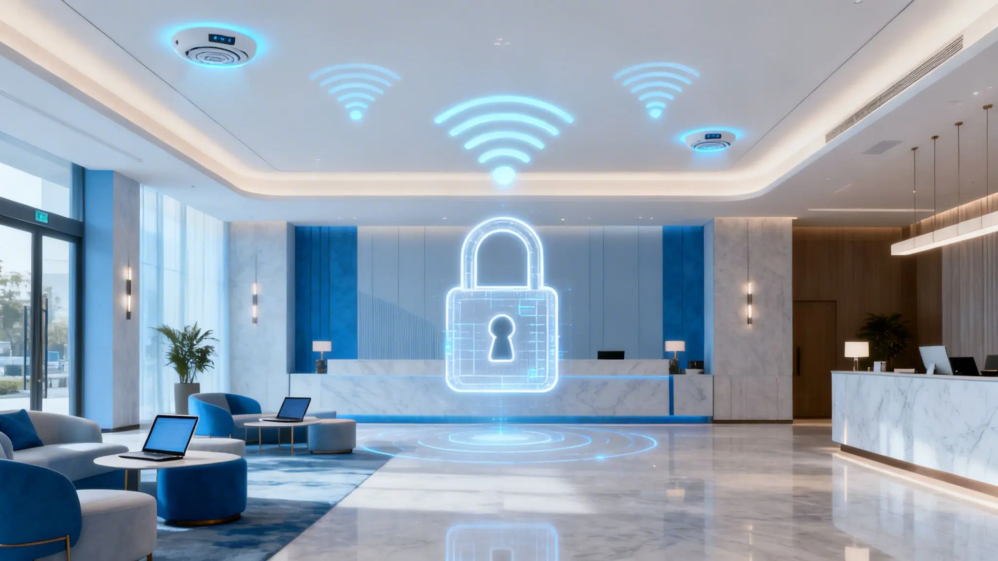 Hotel med WiFi og IPTV løsning