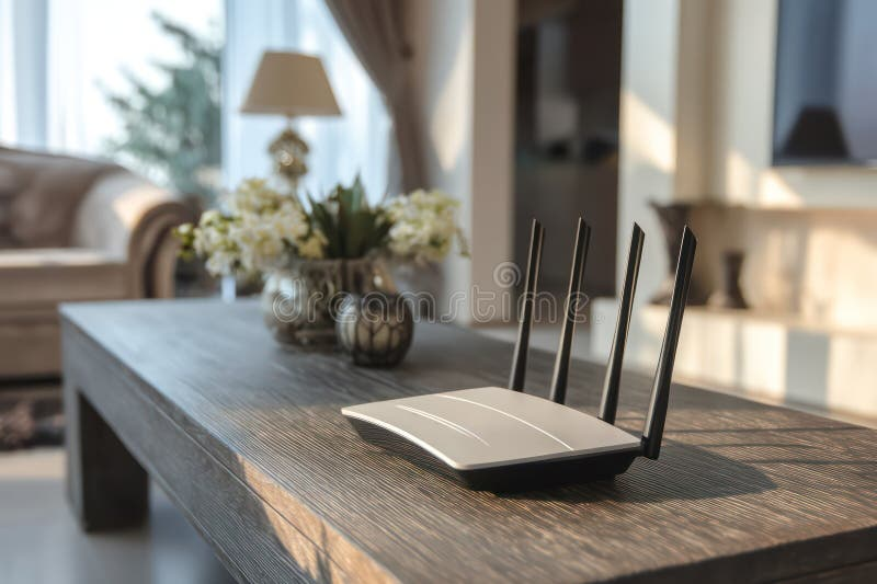 Privat hjem med professionelt Ubiquiti WiFi netværk